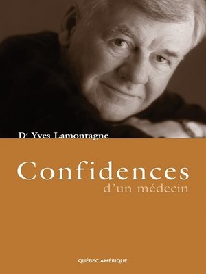 cover image of Confidences d'un médecin